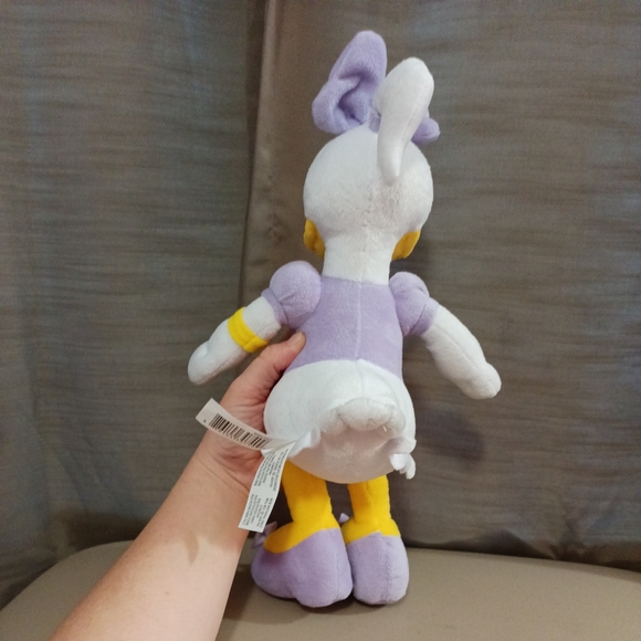 Disney Daisy Duck Purple White & Yellow Plush - Picture 3 of 6